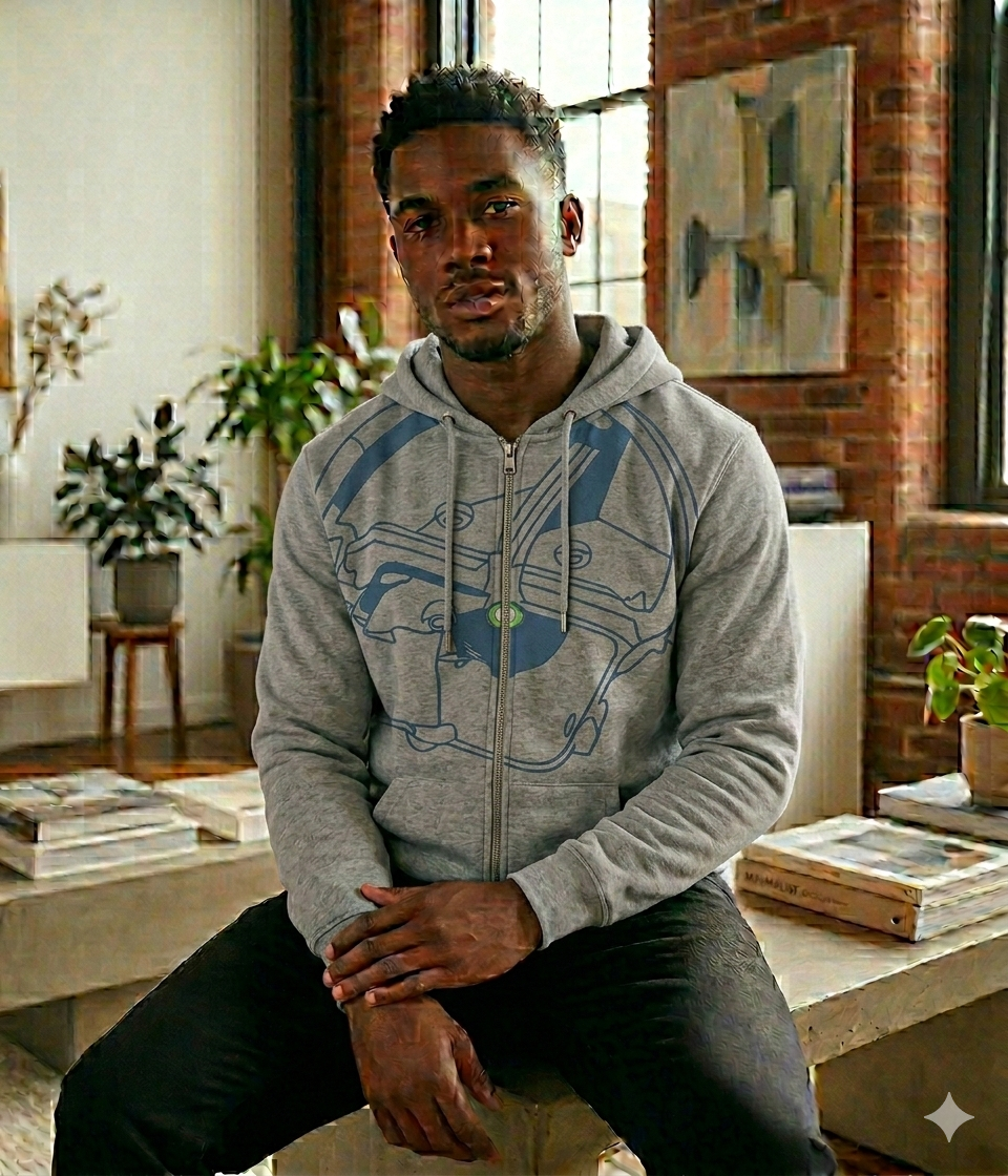 Fresh outside Big Face Hoodies