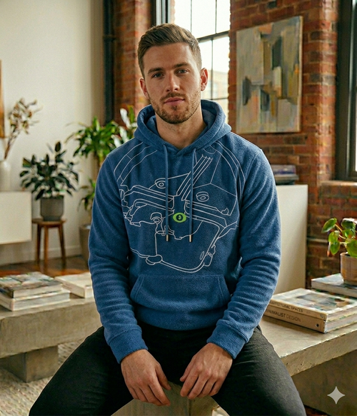 Fresh outside Big Face Hoodies